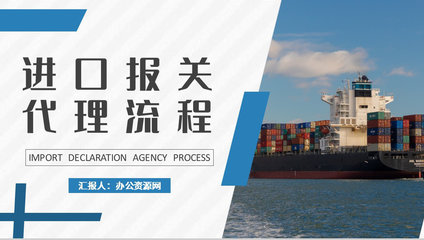 物流行业公司报关进出口贸易计划与代理流程培训